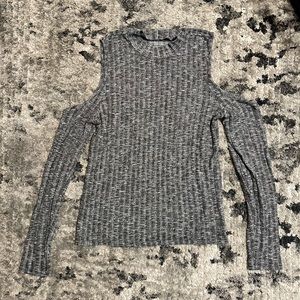 American eagle cold shoulder top